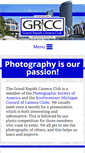 Mobile Screenshot of grcameraclub.org